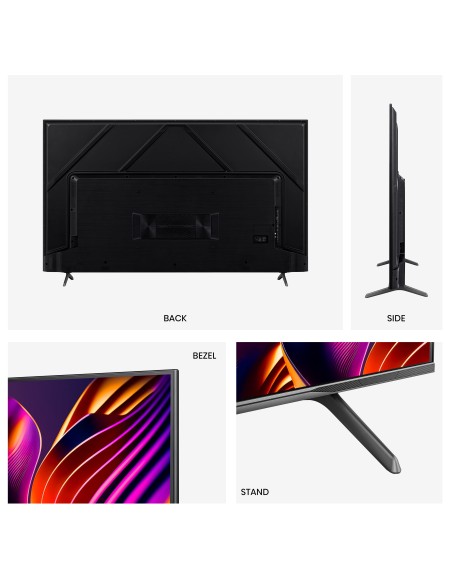 TV 55 QLED HISENSE 55E7NQ PRO GAMING 144HZ SMART TV 4K VIDAA U7.6 BT