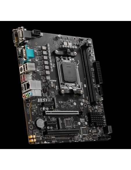 PLACA MSI PRO A620M-C EX,AMD,AM5,A620,2DDR5,128GB,VGA+DVI+HDMI+DP,GBLAN,4SATA6.0+2XM.2,4USB3.2+1USB3.2 TYPE-C,MATX