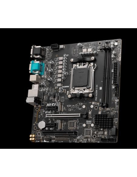 PLACA MSI PRO A620M-C EX,AMD,AM5,A620,2DDR5,128GB,VGA+DVI+HDMI+DP,GBLAN,4SATA6.0+2XM.2,4USB3.2+1USB3.2 TYPE-C,MATX