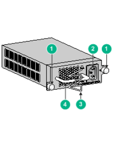 H3C - PSR75-12A-GL - 75W AC PLUGGABLE POWER SUPPLY MODULE