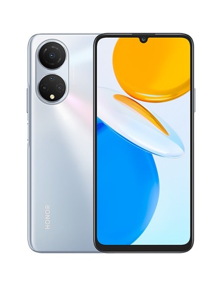 Honor X7 Titanium Silver 17,1 cm (6.74") SIM doble Android 11 4G USB Tipo C 6 GB 128 GB 5000 mAh Plata