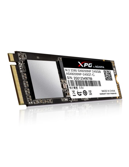 ADATA XPG SX8200 unidad de estado sólido M.2 240 GB PCI Express 3.0 3D TLC NVMe