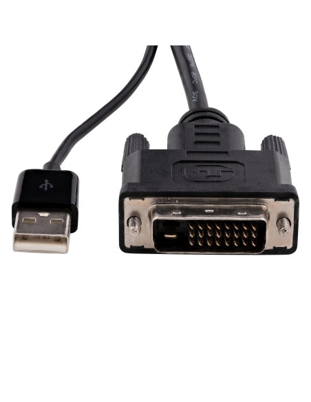 StarTech.com Adaptador DVI a DisplayPort Alimentado por USB