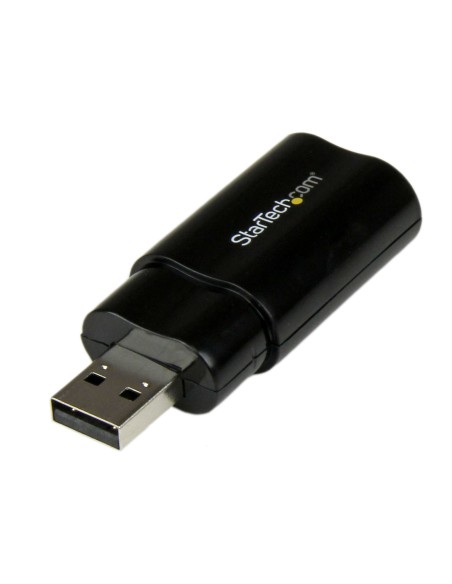 StarTech.com Tarjeta de Sonido Estéreo USB Externa Adaptador