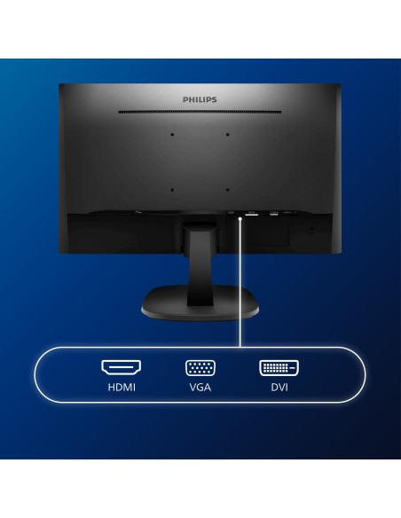 Philips V Line 23.8" Full HD LCD 4ms Negro