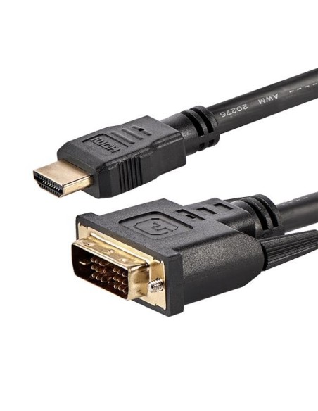 StarTech.com Cable Adaptador Conversor HDMI a DVI-D de 1,8m