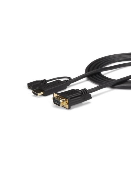 StarTech.com Cable de 91cm Conversor Activo HDMI a VGA - Ada