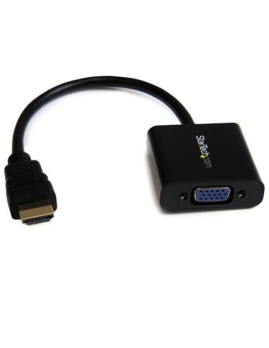 StarTech.com Adaptador Conversor de Vídeo HDMI a VGA HD15 -