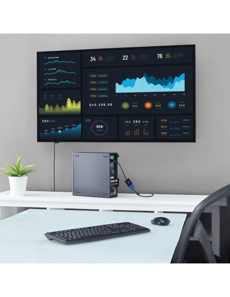 StarTech.com Adaptador Conversor DisplayPort 1.2 a VGA - Con