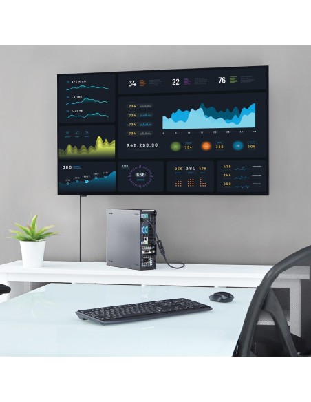 StarTech.com Conversor de Vídeo DisplayPort a HDMI con Audio