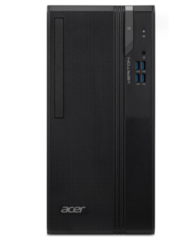Acer Veriton VS2710G i3-13100 Escritorio Intel® Core™ i3 8 GB DDR4-SDRAM 256 GB SSD Windows 11 Pro PC Negro