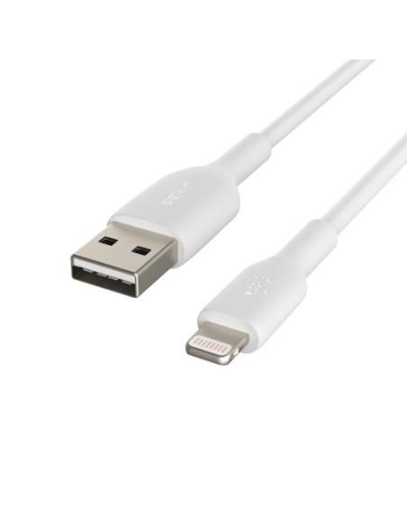 Belkin CAA001BT1MWH cable de conector Lightning 1 m Blanco