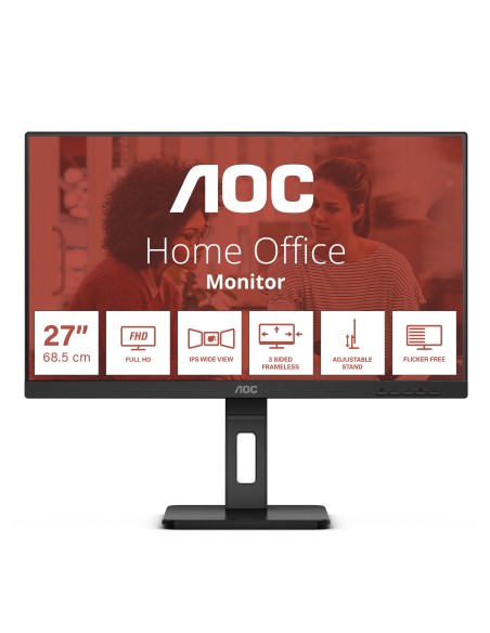 MONITOR 27 AOC PROFESIONAL 27E3QAF FHD 1920X1080 MM NEGRO