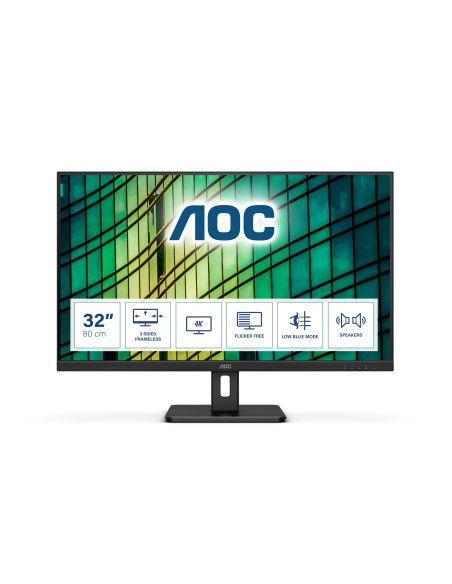 MONITOR 31.5 AOC PROFESIONAL U32E2N 4K 3840X2160 MM 2HDMI DP NEGRO