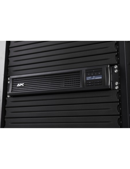 APC SMT750RMI2UC sistema de alimentación ininterrumpida (UPS) Línea interactiva 0,75 kVA 500 W 4 salidas AC