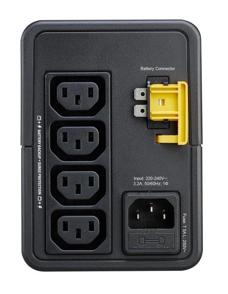 APC BVX700LI sistema de alimentación ininterrumpida (UPS) Línea interactiva 0,7 kVA 360 W 4 salidas AC