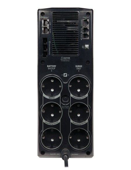 APC Back-UPS Pro sistema de alimentación ininterrumpida (UPS) Línea interactiva 1,5 kVA 865 W 6 salidas AC