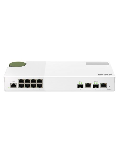 QNAP QSW-M2108-2C switch Gestionado L2 Gris