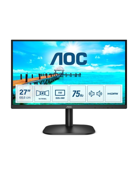 MONITOR 27 AOC 27B2AM VA FHD 1920X1080 VGA HDMI MM NEGRO