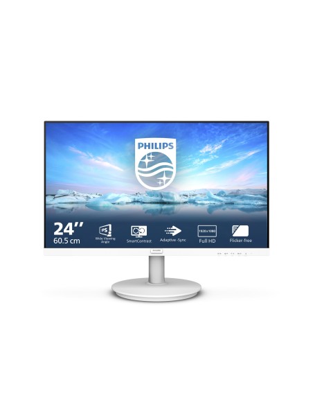 24" LED DISPLAY BLANCO