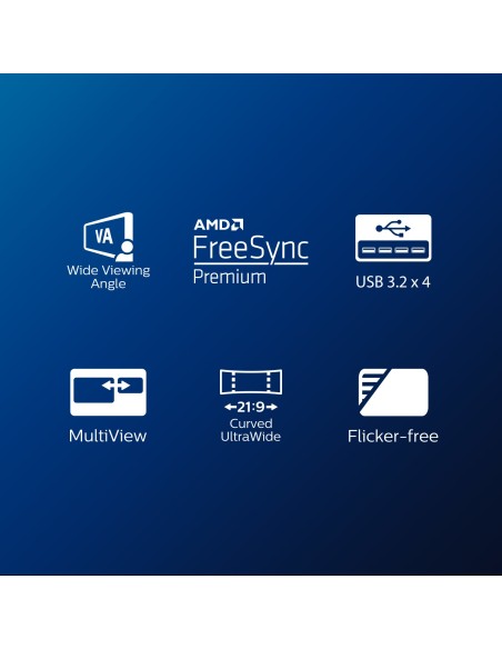MONITOR 34 VA HDMI DP USB
