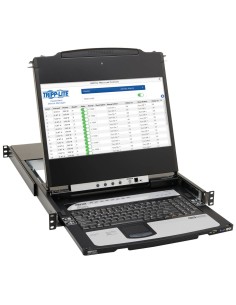 8-PORT KVM SWITCH, 17 IN. LCD, DISP