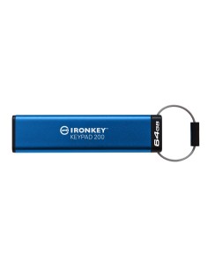 64GB IRONKEY KEYPAD 200 ENCRYPTED