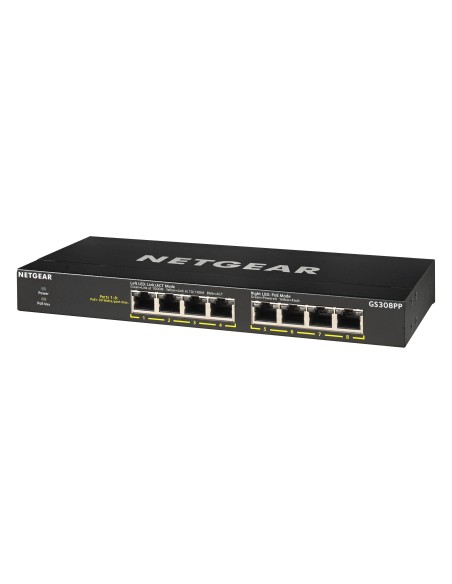 Netgear GS308PP No administrado Gigabit Ethernet (10 100 100