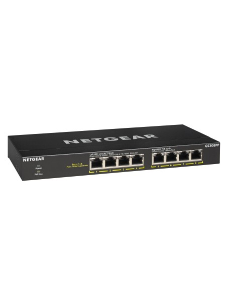 Netgear GS308PP No administrado Gigabit Ethernet (10 100 100
