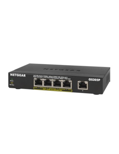Netgear GS305Pv2 No administrado Gigabit Ethernet (10 100 10