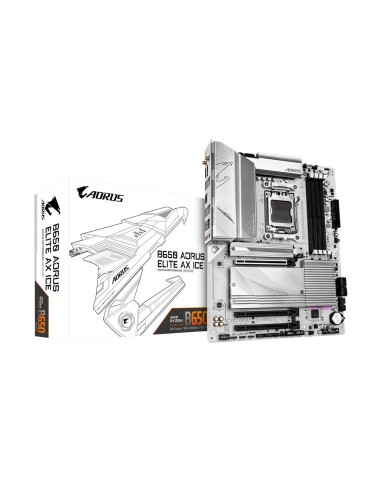 Gigabyte B650 AORUS ELITE AX ICE placa base AMD B650 Zócalo AM5 ATX