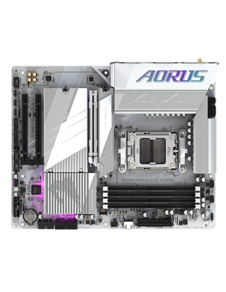 Gigabyte B650E AORUS ELITE X AX ICE placa base AMD B650 Zócalo AM5 ATX