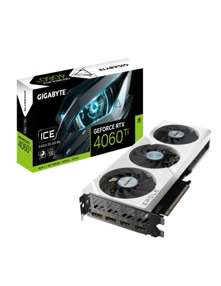 Gigabyte GeForce RTX 4060 Ti EAGLE OC ICE 8G NVIDIA 8 GB GDDR6