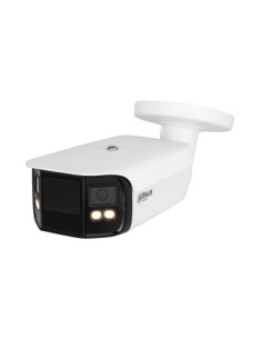 (DH-IPC-PFW5849P-A180-E2-ASTE-0360B) DAHUA CÁMARA IP BULLET PANORÁMICA TIOC DUO WDR WIZSENSE 2X4MP LED IR & LUZ CÁLIDA IP67 ALAR