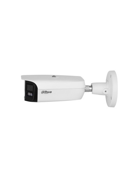 (DH-IPC-PFW5849P-A180-E2-ASTE-0360B) DAHUA CÁMARA IP BULLET PANORÁMICA TIOC DUO WDR WIZSENSE 2X4MP LED IR & LUZ CÁLIDA IP67 ALAR