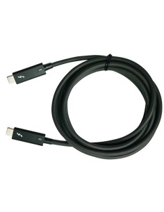 QNAP CAB-TBT315M-40G cable Thunderbolt 1,5 m 40 Gbit s Negro