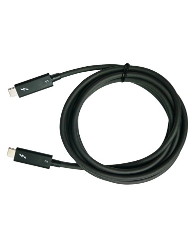 QNAP CAB-TBT315M-40G cable Thunderbolt 1,5 m 40 Gbit s Negro