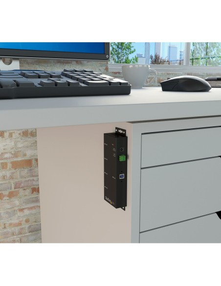 CONCENTRADOR HUB 4XUSB 3.0 DIN