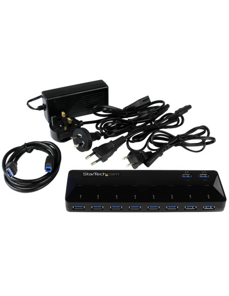 HUB USB 3.0 10 PUERTOS 2X 1 5A