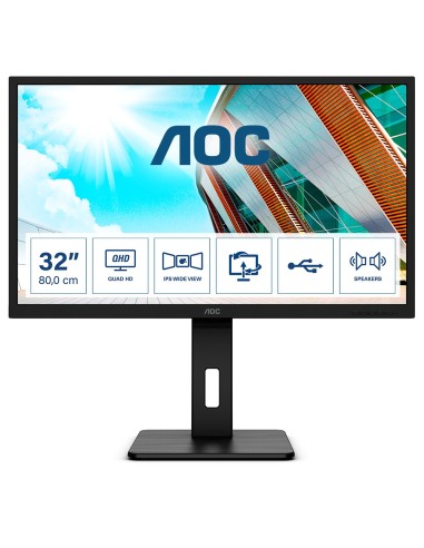 MONITOR 31 5 QHD HDMI DP USB PIVOTE