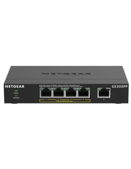 Netgear GS305PP No administrado Gigabit Ethernet (10 100 100