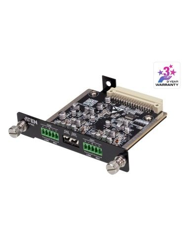 ATEN AP902 2.0 canales Negro, Metálico