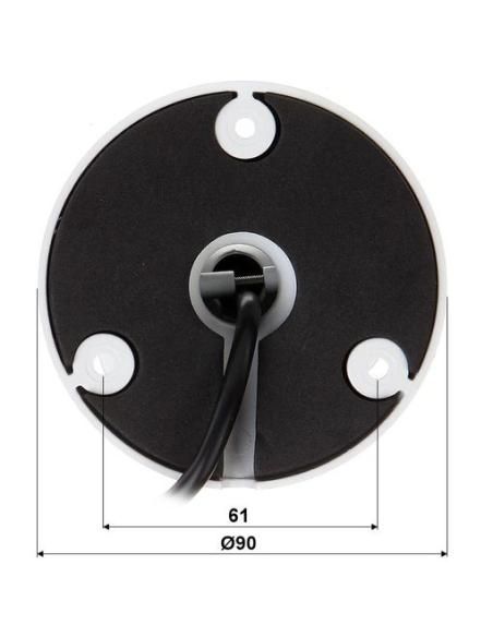 (DH-HAC-HFW1200RP-Z-2712-S6) DAHUA CÁMARA HÍBRIDA BULLET HDCVI 2MP ESTÁNDAR PLASTICO PAL VARIFOCAL IR 80M 2.7-12MM