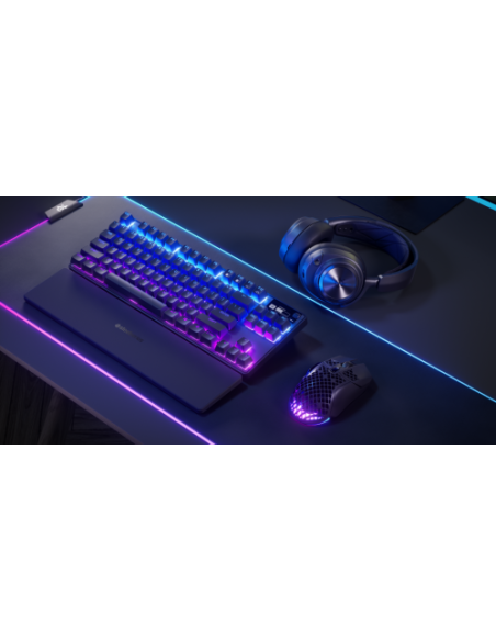 Steelseries Apex Pro TKL teclado USB + RF Wireless + Bluetooth QWERTY Inglés de EE. UU. Negro