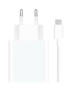 CARGADOR DE PARED XIAOMI TIPO-A 33W + CABLE WHITE