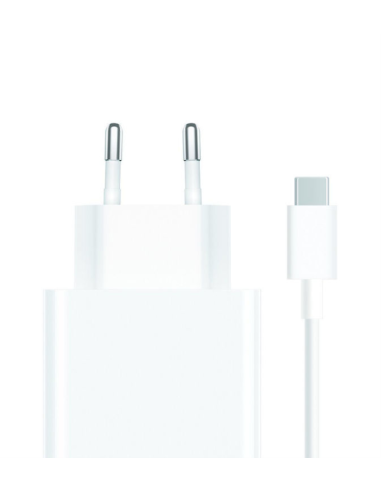 CARGADOR DE PARED XIAOMI TIPO-A 67W + CABLE WHITE