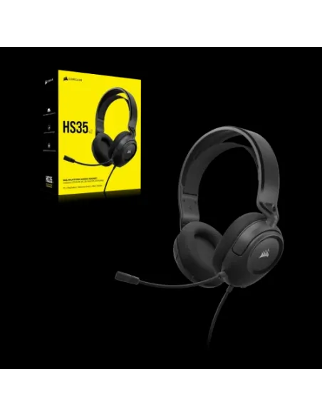 Corsair HS35 v2 Auriculares Alámbrico Diadema Juego Azul