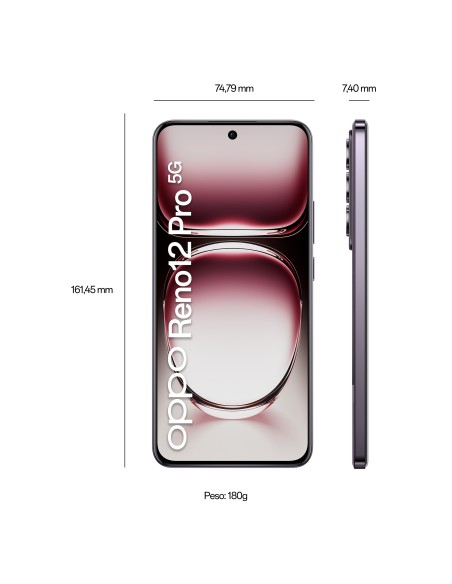 OPPO Reno12 Pro 17 cm (6.7") SIM doble Android 14 5G USB Tipo C 12 GB 512 GB 5000 mAh Negro