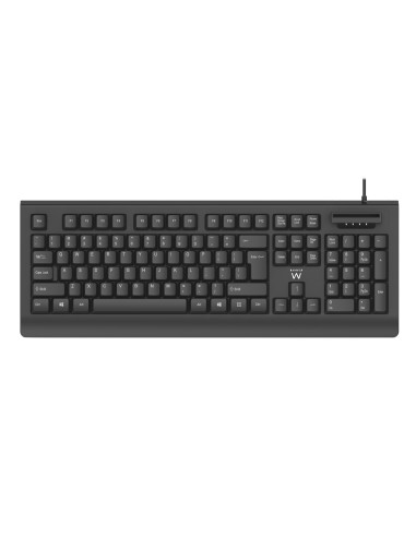 Ewent EW3286 teclado Universal USB QWERTY Español Negro