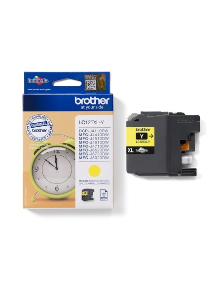 Brother LC-125XLY cartucho de tinta Original Amarillo 1 piez